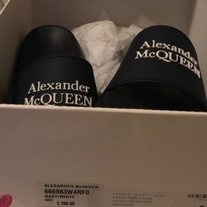 Alexander McQueen slides brand new size 8 $200
